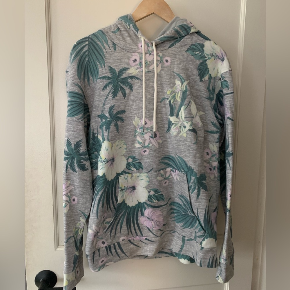 Floral hoodie
